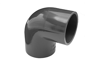 Metric Grey PVC 90 Elbow